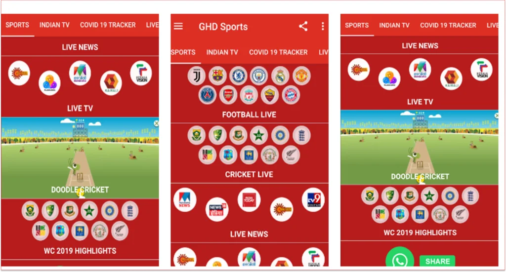 ghs sports download free